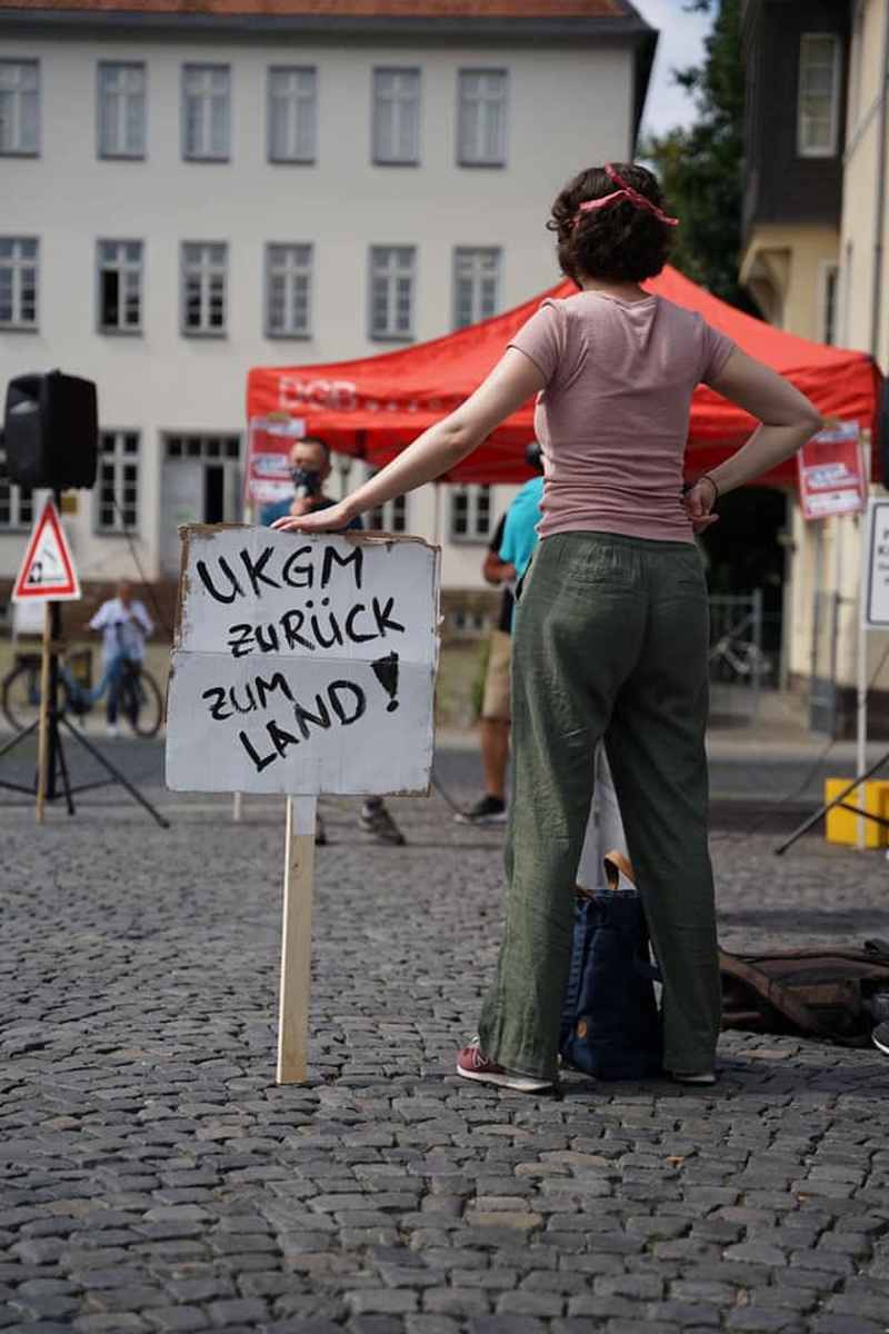 040302 UKGM - Unikliniken: staatlicher Geldregen für Rhön AG und Asklepios - Gesundheitswesen, Krankenhaus - Blog, DKP in Aktion