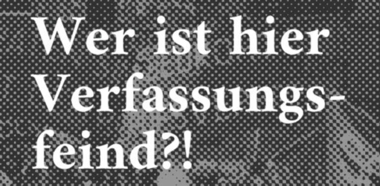 alle seiten final 1 - Wer ist hier Verfassungsfeind? - Geschichte der Arbeiterbewegung - Geschichte der Arbeiterbewegung