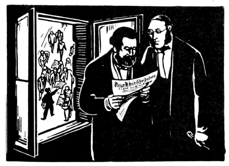 071101 Weerth - Die Geburtsstunde der proletarischen Presse - Friedrich Engels - Friedrich Engels