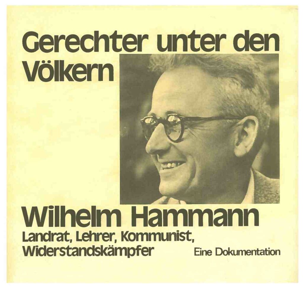 0812 Broschuere Hammann 1984 Anmerkungen 1 - Vorbild der Menschlichkeit - Antifaschismus, Geschichte der Arbeiterbewegung - Hintergrund