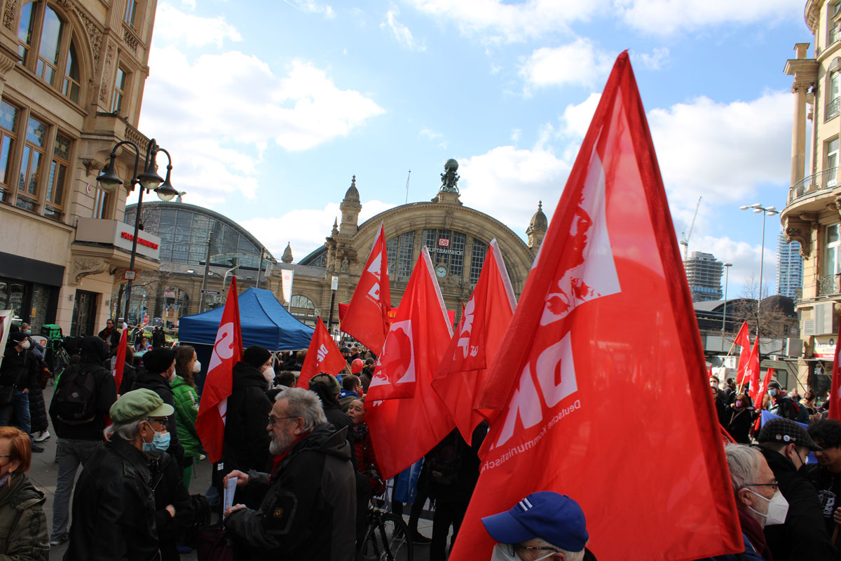 0905 Frankfurt - „Eure Kriege führen wir nicht“ - Donbass, Frieden, Kriegsgefahr, NATO, Russland, Ukraine - Politik