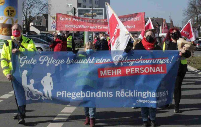 100303 Bildmeldung - „Gute Pflege braucht mehr Personal und keine Kammer!“ - Pflegenotstand - Pflegenotstand