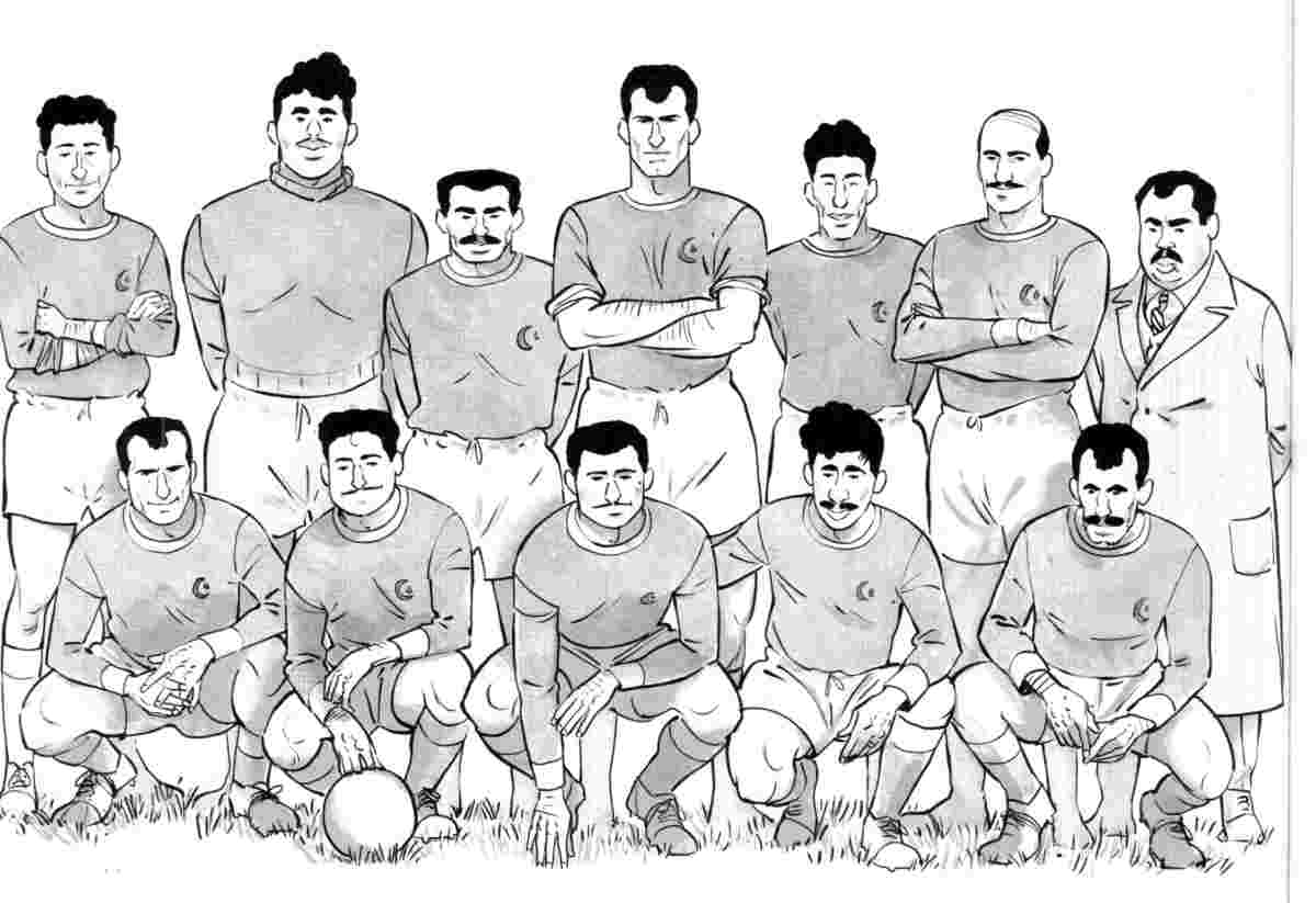 111101 Algerien - Die Spiele ihres Lebens - Fußball, Graphic Novel - Vermischtes