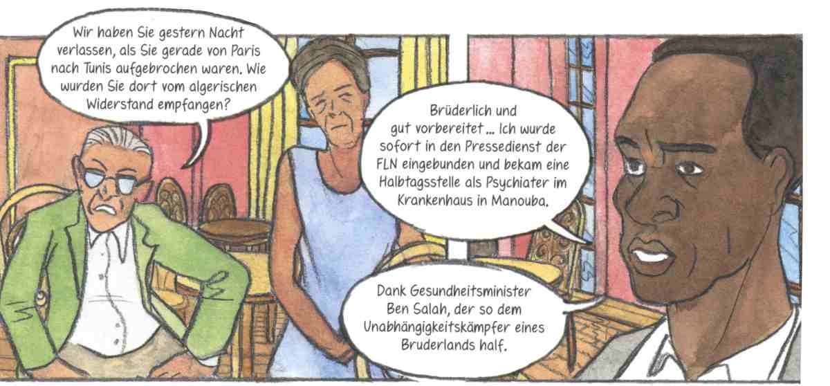 1111 01 - Verdammte Intellektuelle - Afrika, Geschichte der Arbeiterbewegung, Graphic Novel - Kultur