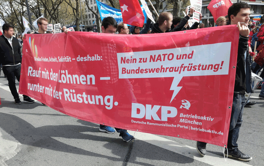 170415ostermarsch muenchen - Für Frieden und Abrüstung! - Aufrüstung, DKP, Friedenskampf, NATO, Repression - DKP in Aktion, Blog