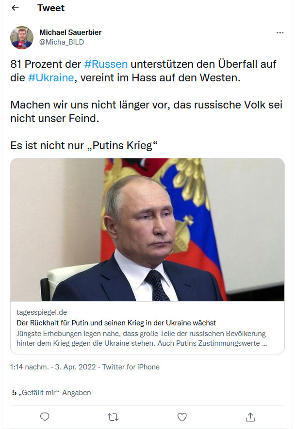 140901 screen twitter - Der böse Russe - antirussischer Hass - antirussischer Hass