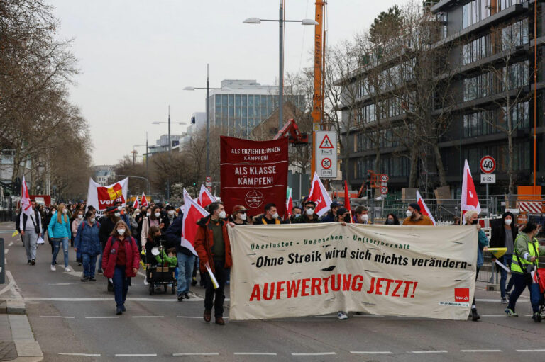 170301 SuE - Gemeinsamer Kampf um Aufwertung - Tarifrunde Sozial- und Erziehungsdienste - Blog