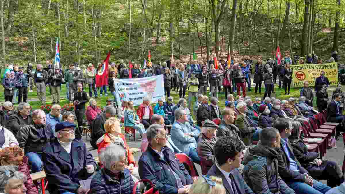 171501 Wenzelnberg - Mahnmal Wenzelnberg - Antifaschismus, Friedenskampf, Geschichte der Arbeiterbewegung - Aktion