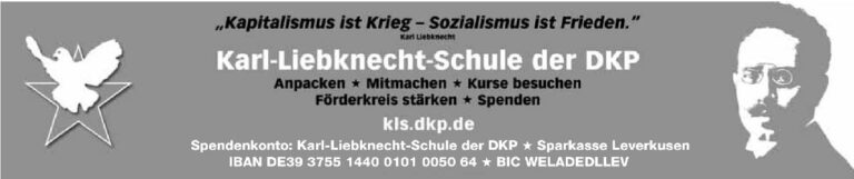 2022 14 8 - Ende Mai starten die Seminare in der Karl-Liebknecht-Schule - DKP in Aktion - DKP in Aktion