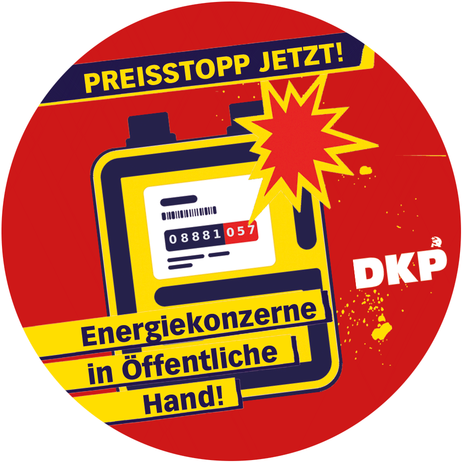 Energiepreissstop - Aufbegehren gegen materielle Not - 1. Mai, Energiepreise, Energiepreisstoppkampagne, Tarifkämpfe - Positionen