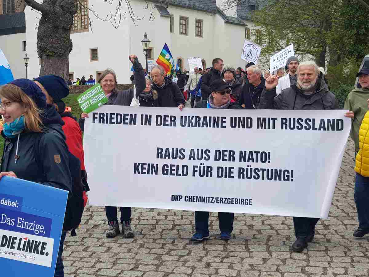 chemnitz - Was ist jetzt zu tun? - Friedensbewegung, Friedenskampf, Kriege und Konflikte, Russland, Ukraine - Im Bild