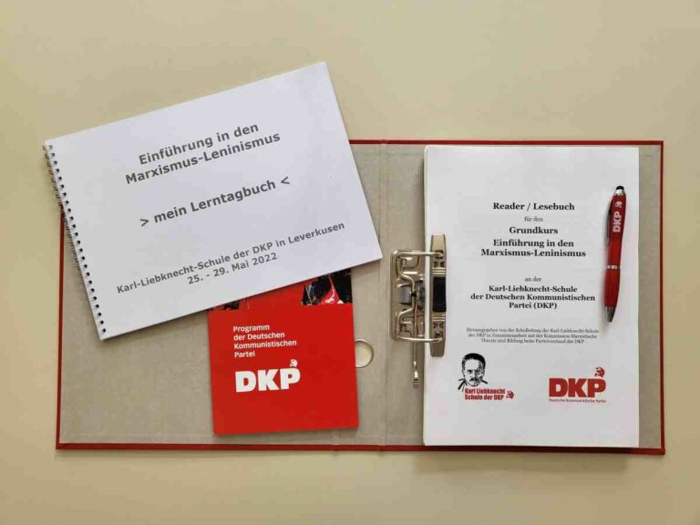 231501 Seminarunterlagen 3 - Erkenntnisreicher Einstieg - Bildungsarbeit, DKP, Marxismus - Blog, Neues aus den Bewegungen