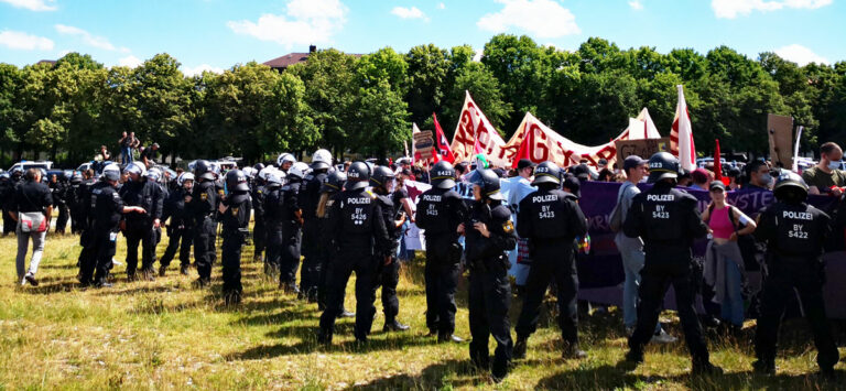 IMG 20220625 151915 - Zahlreiche Polizeiübergriffe und Grundrechtseinschränkungen - G7-Gipfel - G7-Gipfel