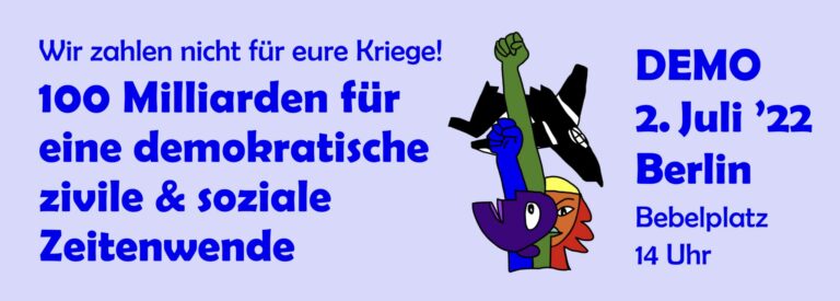 Logo mit Demo 2 2048x733 1 - Wir zahlen nicht für eure Kriege! - Friedenskampf - Friedenskampf