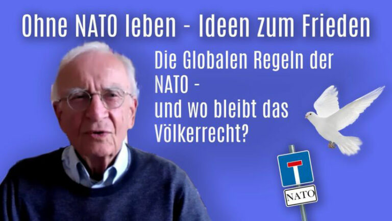Norman Paech - Ohne NATO leben - Ideen zum Frieden - Neues aus den Bewegungen - Neues aus den Bewegungen