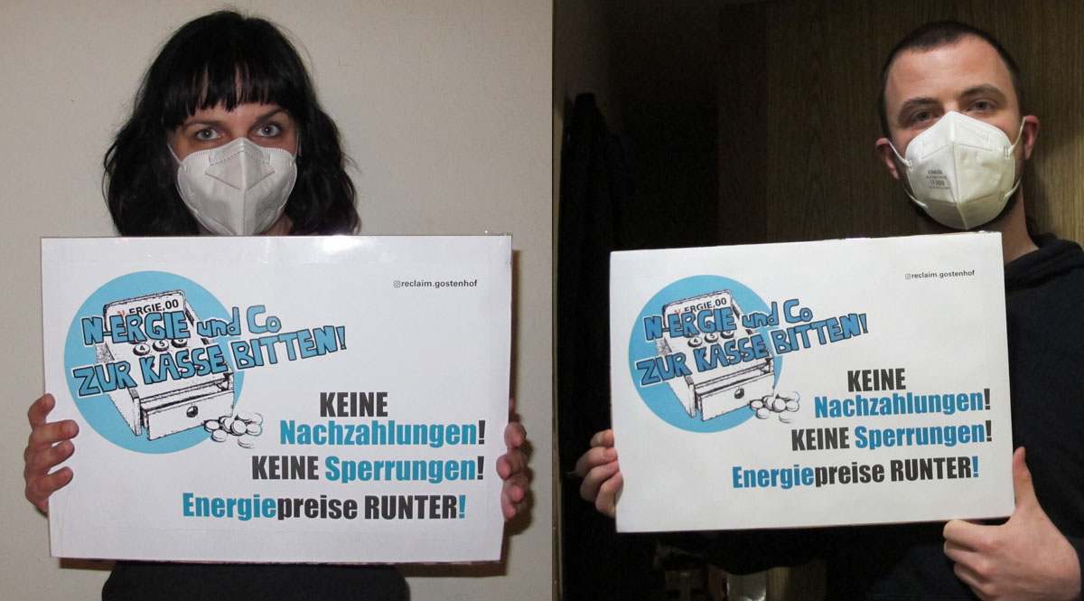 kampa - „N-Ergie und Co zur Kasse bitten“ - Energiepreise, Energiepreisstoppkampagne - Wirtschaft & Soziales