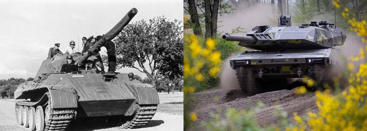 panzer - Panther - Aufrüstung, Rüstungsindustrie, Waffenlieferungen - Im Bild