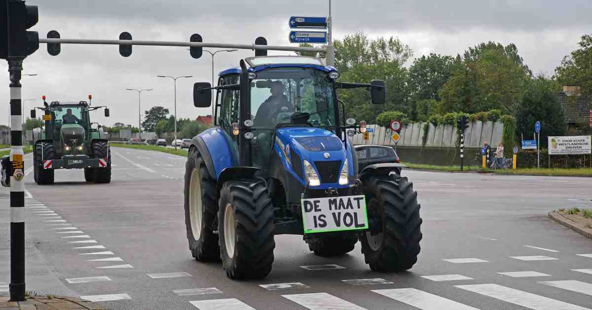 280601 Niederlande - Aufgeheizte Stimmung - Landwirtschaft, Niederlande, Proteste - Internationales