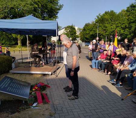 30.06.2022 - Chemnitz gedachte seiner Spanienkämpfer - Antifaschismus - Antifaschismus