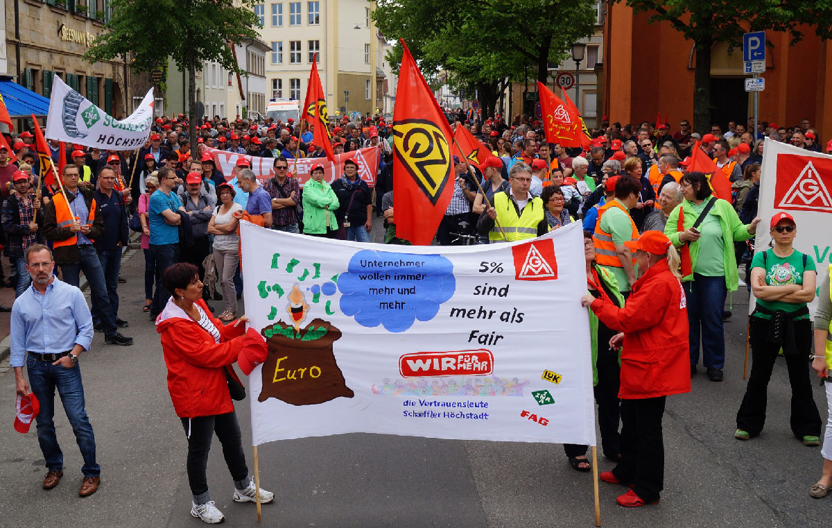 300202 IG Metall - Vor der Verhandlungsrunde der IG Metall - IG Metall, Tarifrunde - Wirtschaft & Soziales