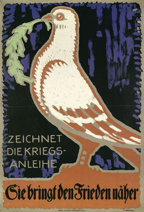 3013 Franz Brantzky Zeichnet die Kriegsanleihe. Sie bringt den Frieden naeher c - Gegen koloniale Unterdrückung - Krieg, Lenin, Sozialismus und Krieg - Hintergrund