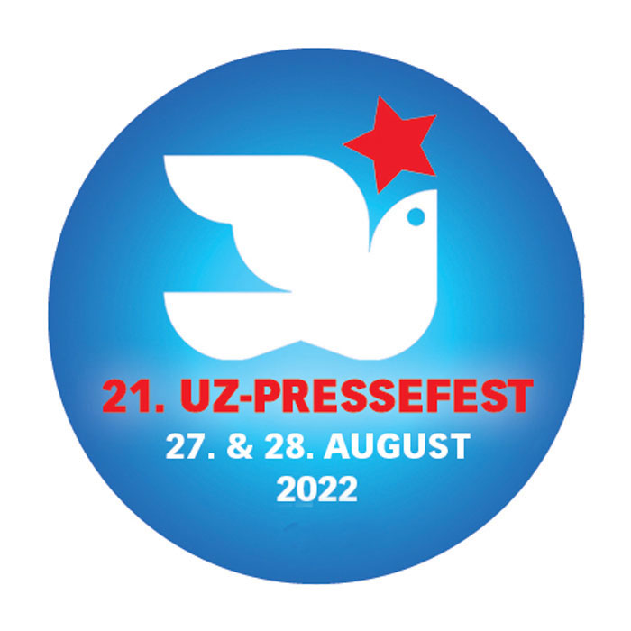 Button FP - Die Zöllner kommen zum Pressefest - Pressefest - Kultur