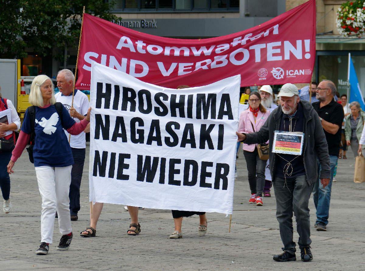 hiroshima gedenken 06082022 049 p1100356 dxo 2 - Jahrestage der Atombombenabwürfe auf Hiroshima und Nagasaki - Hiroshima, Nagasaki, Nuklearer Nichtverbreitungsvertrag - Politik