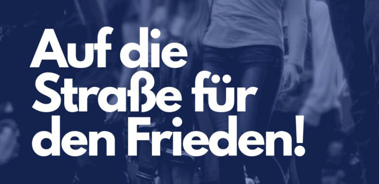 online sdaj n - Auf die Straße für den Frieden! - Blog - Blog