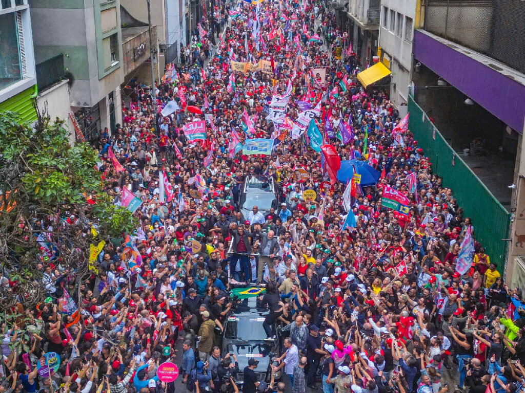 4008 01 - Lula muss in die Stichwahl - Arbeiterpartei, Brasil da Esperança, Brasilien, Jair Bolsonaro, Kommunistische Partei Brasiliens, Lula da Silva, PCdoB, Präsidentschaftswahl, Stichwahl - Internationales