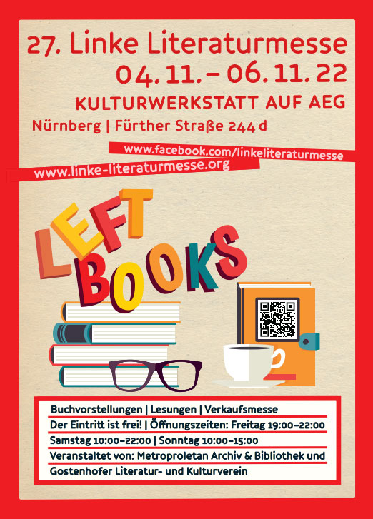 421501 Literatur - Buchvorstellungen im Stundentakt - Linke Literaturmesse - Linke Literaturmesse