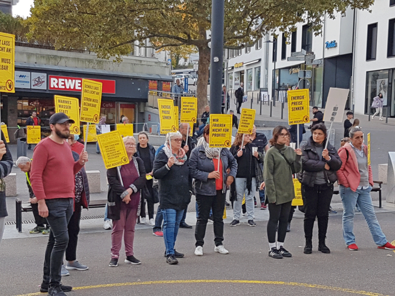 Blogbild - Jetzt protestieren statt im Winter hungern und frieren - Heißer Herbst - Heißer Herbst