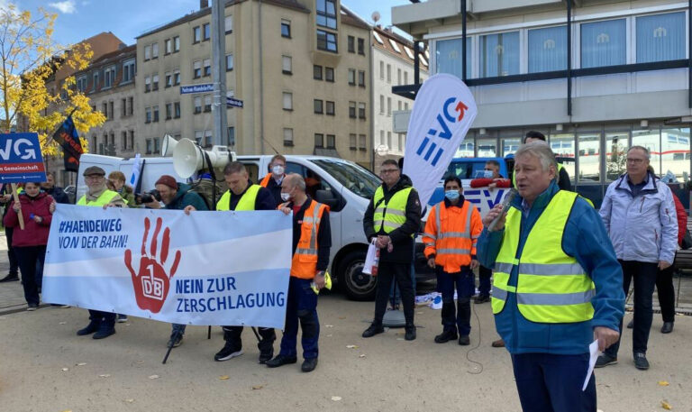 EVG - Verkehrswende braucht Lohnerhöhungen - Verkehrswende - Verkehrswende