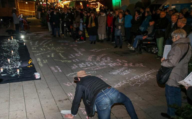 2022 9 Nov Essen 13 1 - Gedenken an Progrom-Nächte - Antifaschismus - Antifaschismus