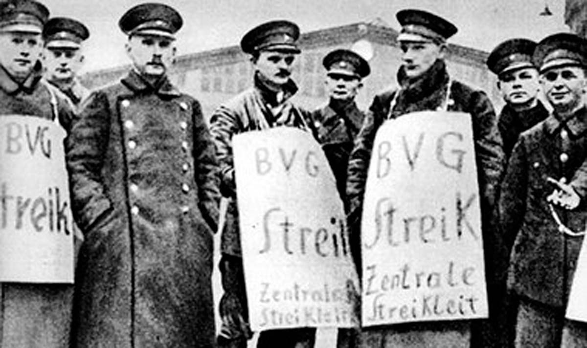 4808 jw - Fünf Tage für „Arbeit, Brot und Freiheit“ - Geschichte der Arbeiterbewegung, Streik - Hintergrund