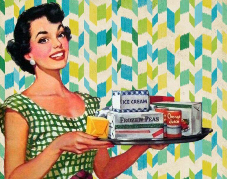 retro fifties lady art collage 1461614455kud - Die Veränderbarkeit der Zustände - Frauen - Frauen