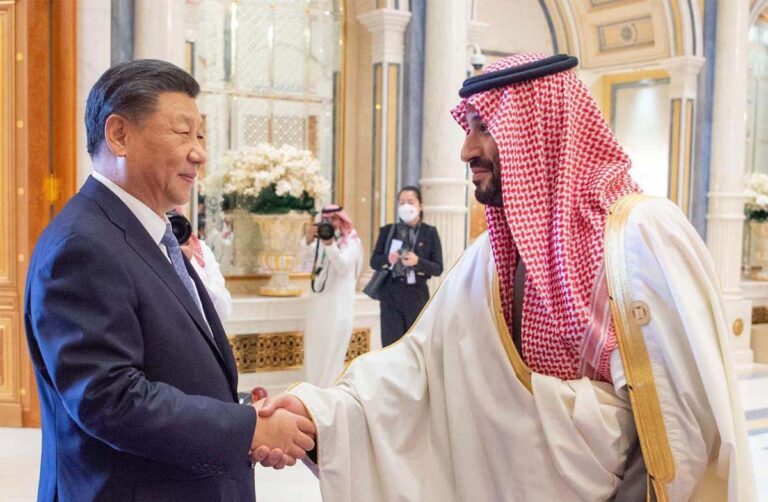 5006 Xi - Großer Bahnhof für Xi Jinping - Saudi-Arabien - Saudi-Arabien