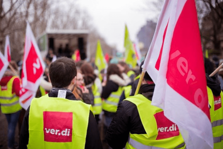 Streik - Reallöhne verteidigen! - DKP, Gewerkschaften, Tarifkämpfe - Blog, DKP in Aktion