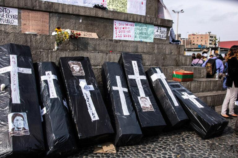 030601 Peru - Ausnahmezustand verschärft - Proteste - Proteste