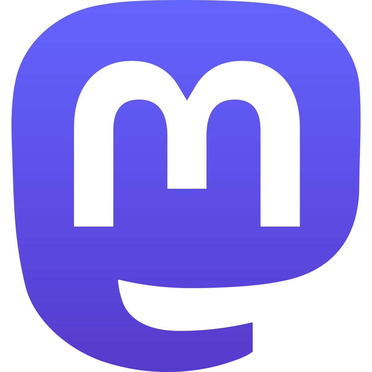 Mastodon logotype simple new hue - UZ trötet auf Mastodon - Mastodon, Twitter, UZ - Aktion