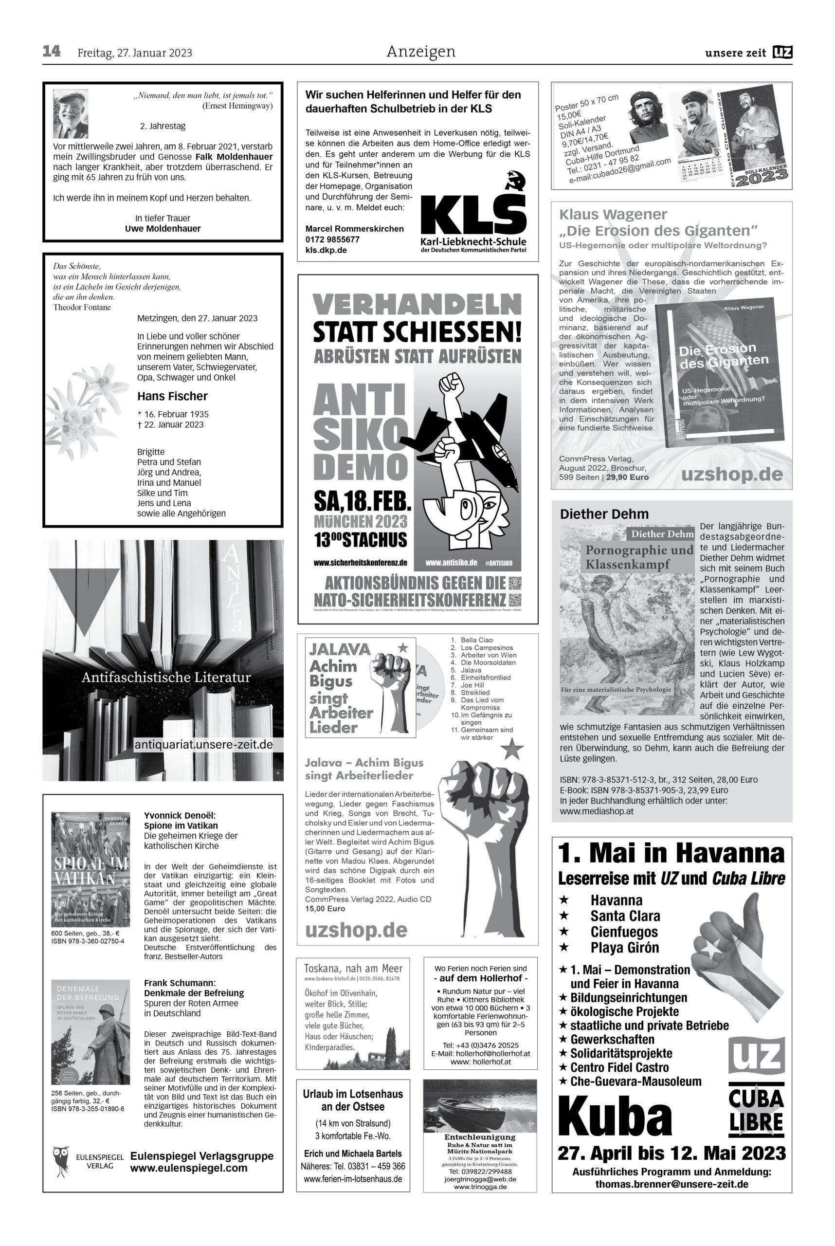 UZ 2023 04 Seite 14 scaled - Anzeigen 2023-4 - Anzeigen - Anzeigen