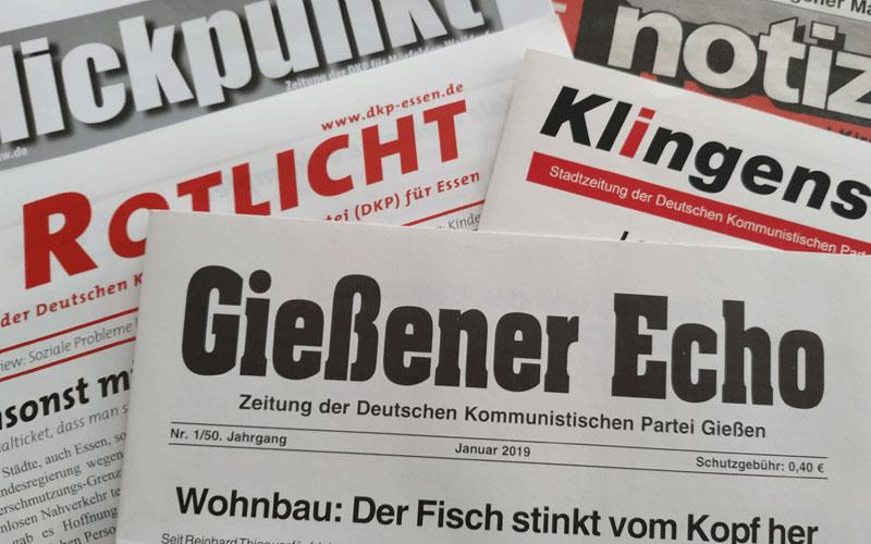 050202 Kleinzeitung - „Kommt ihr zurecht?“ - Auf Draht, DKP München, München - Wirtschaft & Soziales