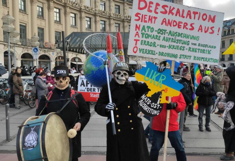 050501 interview - Verhandeln jetzt - Matthias Gast, Münchner Sicherheitskonferenz, Protest - Internationales