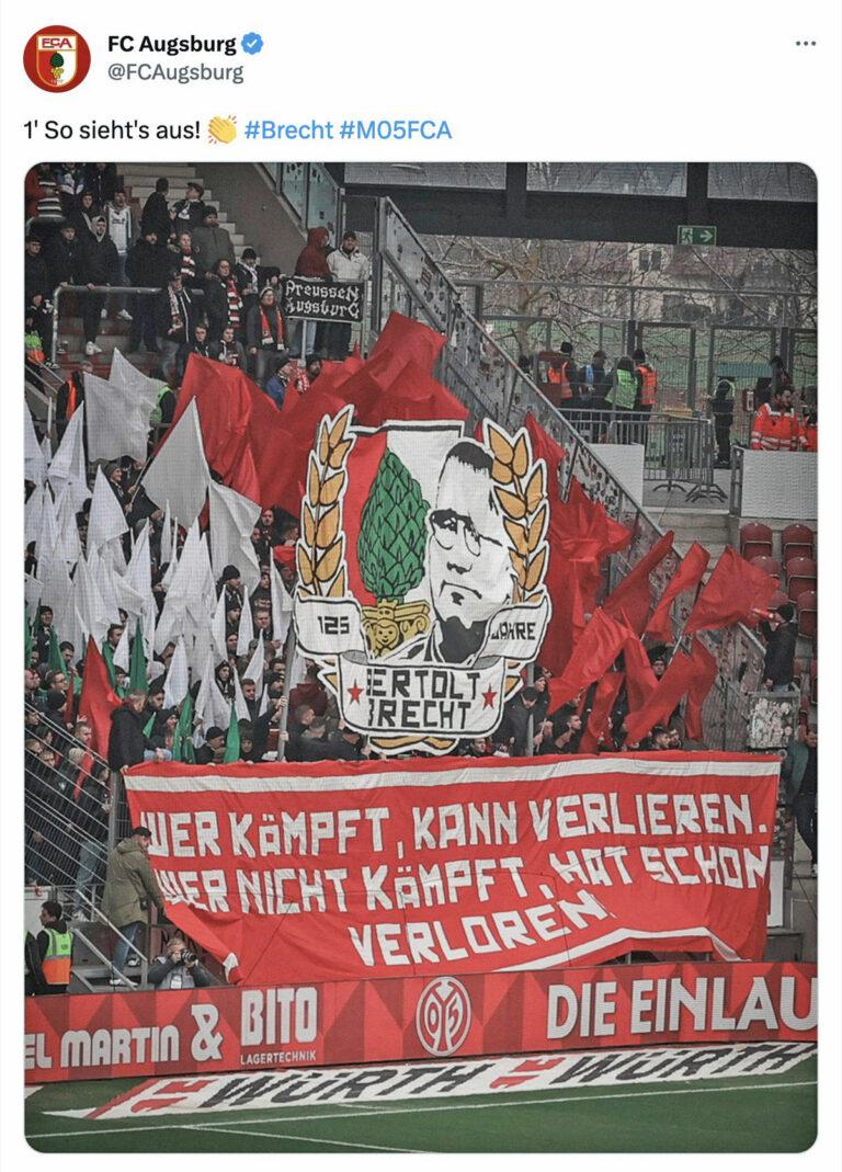 071501 FC Augsburg Screenshot Twitter WEB - Zweierlei Geburtstagsgrüße - Aktion - Aktion