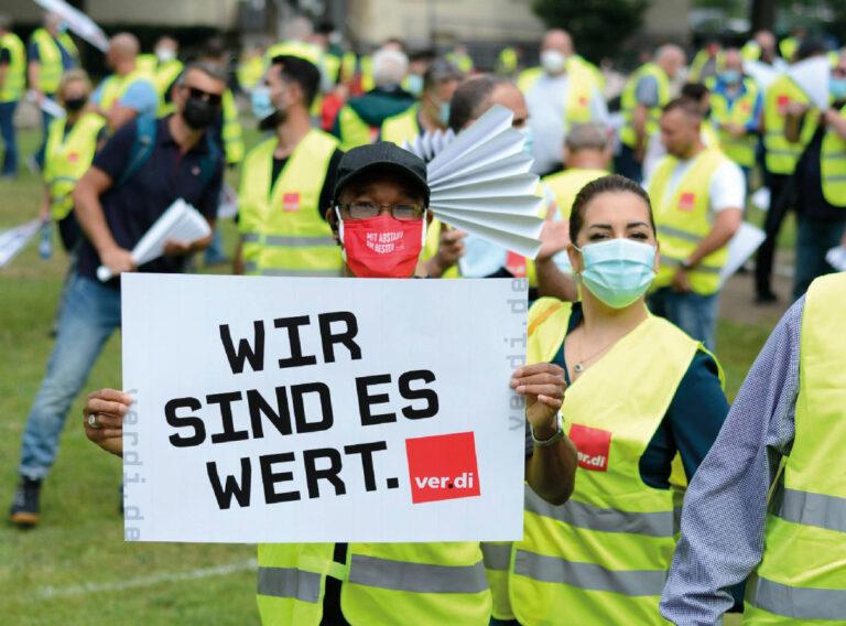 210625 Busfahrer Kundgebung Mainz 1 - Viele Gründe für den Streik - 8. März, Diskriminierung, Internationaler Frauentag - Blog