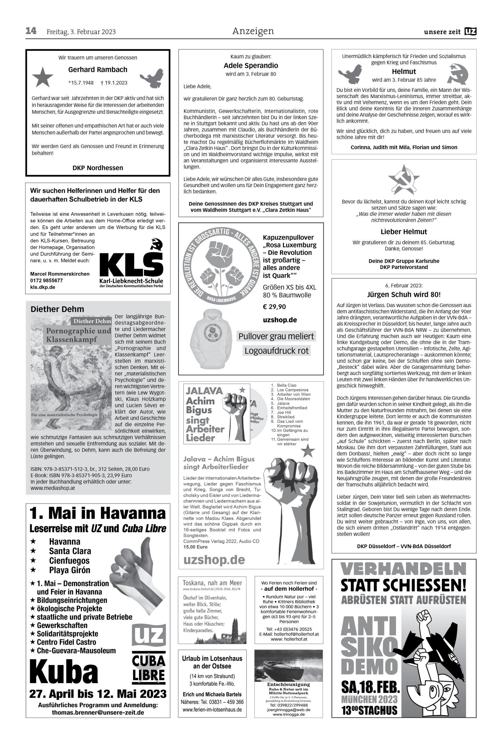 UZ 2023 05 Seite 14 scaled - Anzeigen 2023-5 - Anzeigen - Anzeigen