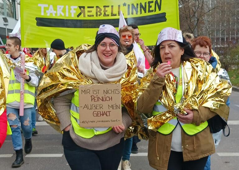 110303 Gesundheit - Gold wert - Gesundheitswesen, Irene Gölz, Streik, ver.di - Blog