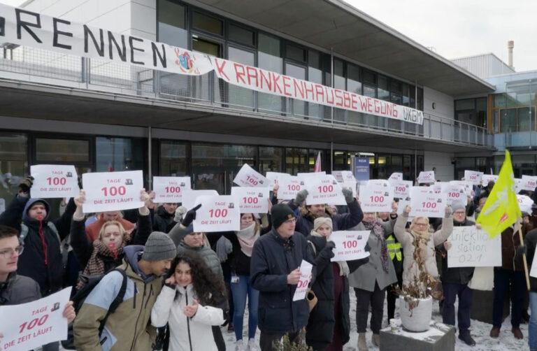 130201 - Unbefristeter Streik - Unikliniken Gießen und Marburg - Unikliniken Gießen und Marburg