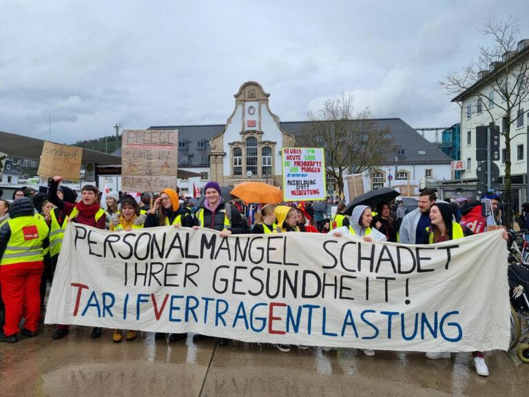 140301 UKGM - Mehr Personal ist keine Frage, das ist eine Kampfansage - Marburg - Marburg