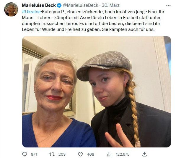 140901 Beck TwitterSceenshot - Ukraine verstehen - Marieluise Beck - Marieluise Beck