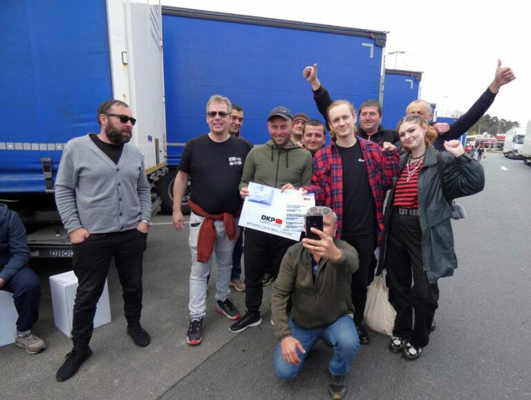 150203 LKW web - Solidarität mit LKW-Fahrern - Repression - Repression